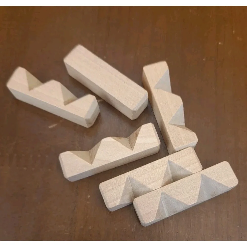 NIB The Knot Matchbox Puzzle Game 6 Pieces With‎ Solution Inside - 2 1/2